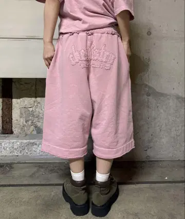 sedacle 피그먼트 가공 하프 팬츠