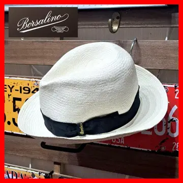 Borsalino 볼사리노 중절모 파나마 모자 이탈리아제 58