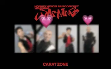 호시 우지 caratzone 세븐틴 트레이딩 카드