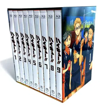 하이큐!! 퍼스트 시즌 최초 한정판 Blu-ray 전권 세트