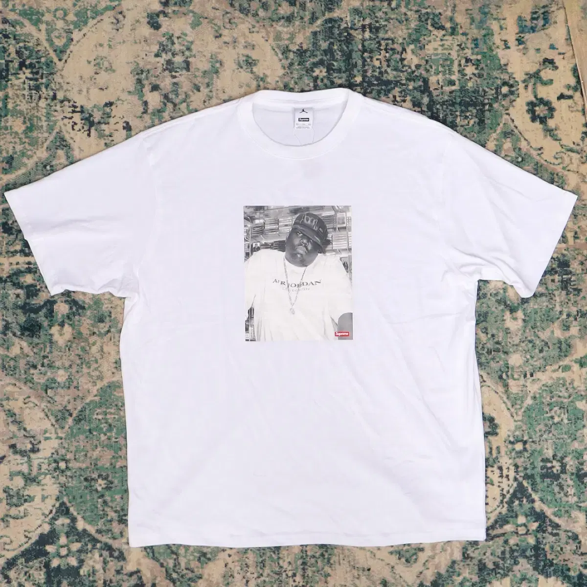 Supreme Jordan 24FW Biggie Short Sleeve T-Shirt XXL #슈프림조던