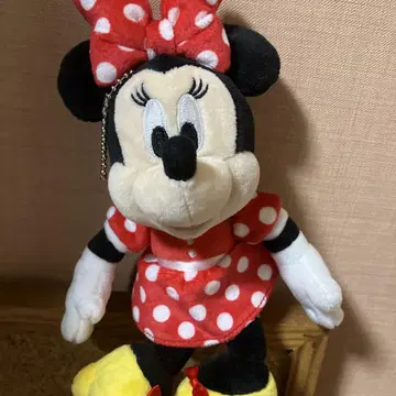 디즈니 미니 봉제 인형 배지 / 도트 미니 봉제 인형 배지
