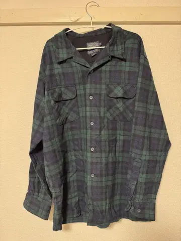 PENDLETON BOARD SHIRT XL 멕시코제 오픈 카라