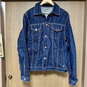 Senio 데님 자켓 인디고 3L