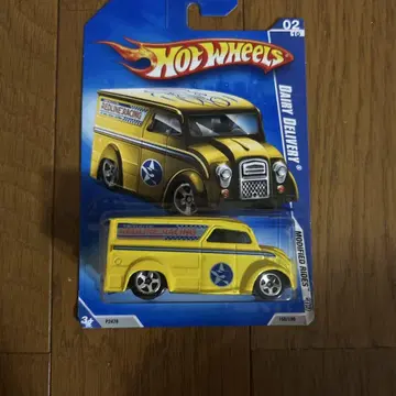 핫휠스 데어리 딜리버리 옐로우 컬러 1997년 모델