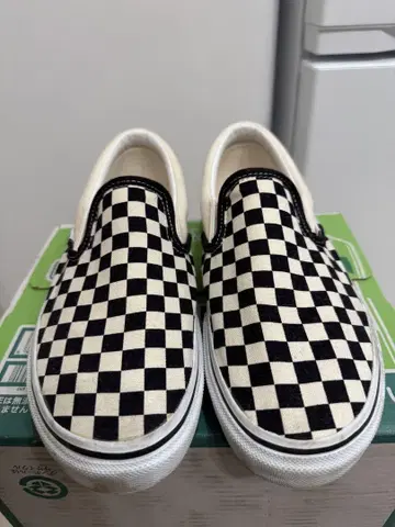 Vans 체커보드 슬립온 27cm