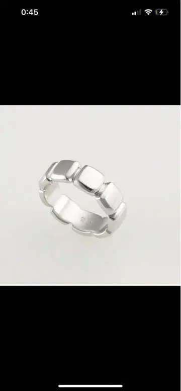 TOM WOOD 반지 Cushion Band 8호 48