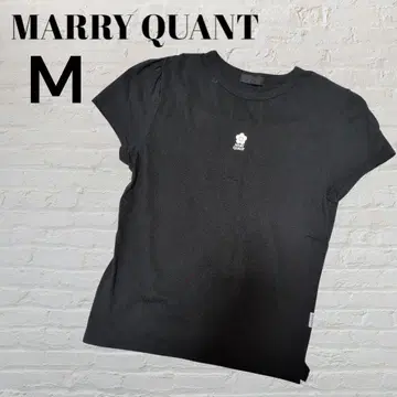 MARRY QUANT 블랙 티셔츠 M