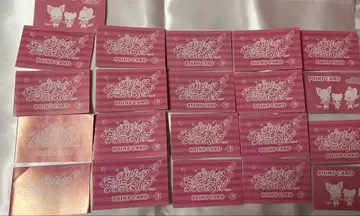 프리티 스토어 프리스트 포인트 카드 21장 420포인트