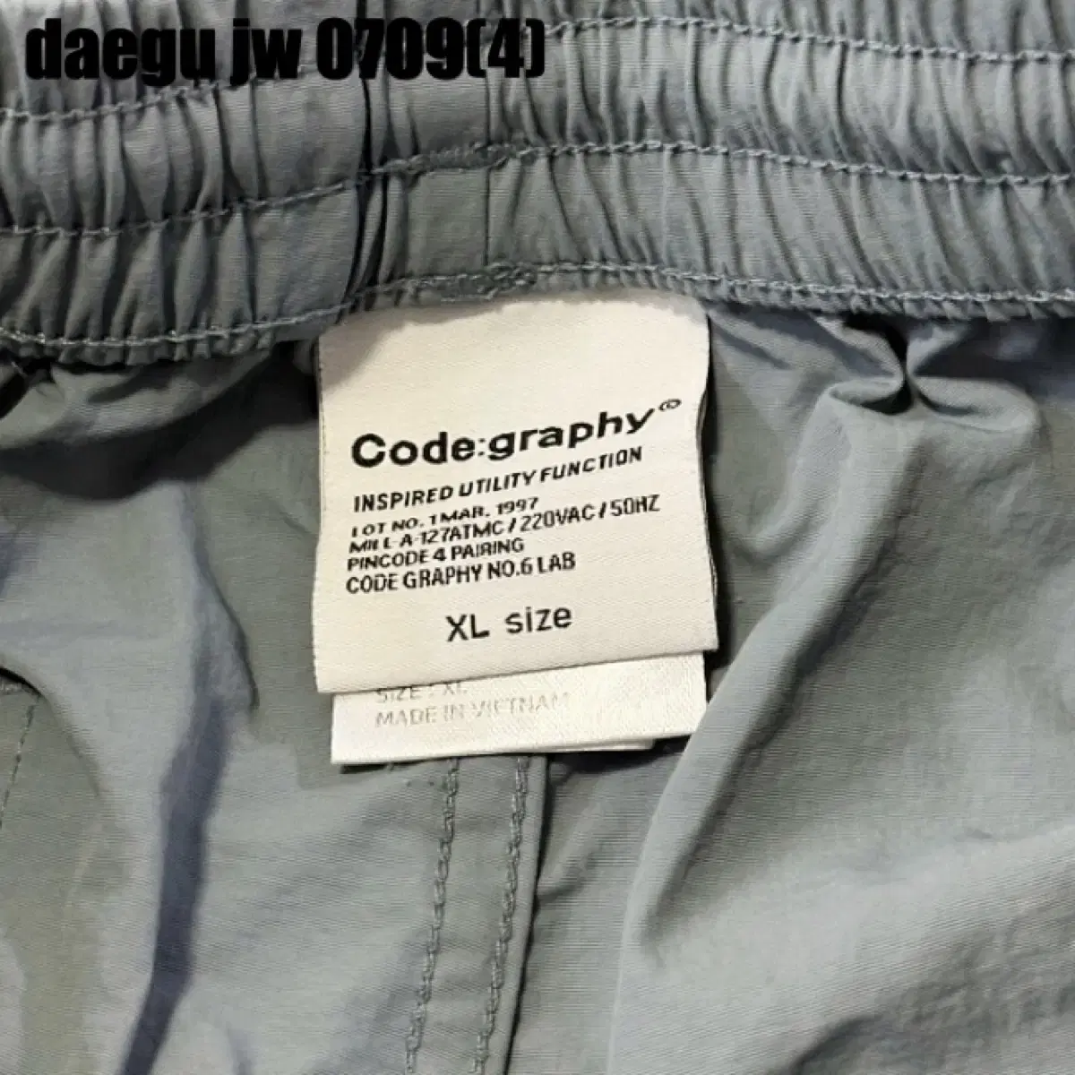 ★codegraphy★ Women's WAVE Codegraphy Piping Color Block Ba MUSINSA | Codegraphy (Women) WAVE Codegraphy Piping Color
