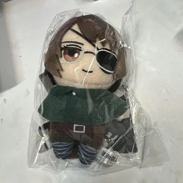 진격의 거인 봉제 인형 키링 한지