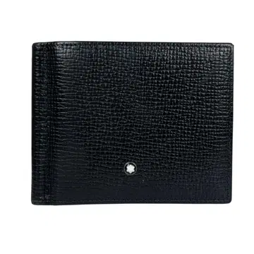 MONTBLANC 몽블랑 머니 클립 두겹 블랙 검정 남성용