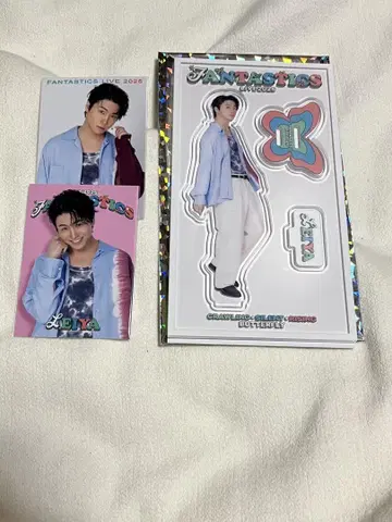 FANTASTICS 세구치 레이야 포토 카드 2종, 아크릴 스탠드