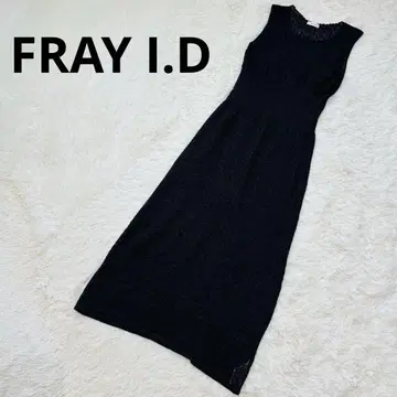 FRAY I.D 프레이 아이디 슬리브리스 롱 원피스