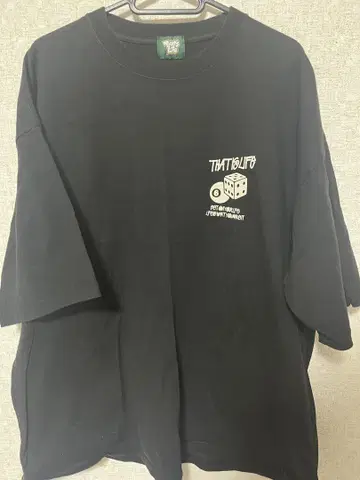 THAT'S LIFE 다이스 디자인 티셔츠 XL 사이즈