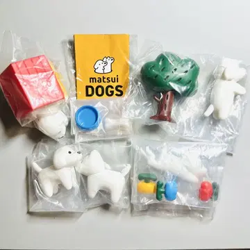 총 4종 + 럭키 아이템 matsuiDOGS 피규어 컬렉션 Vol.1