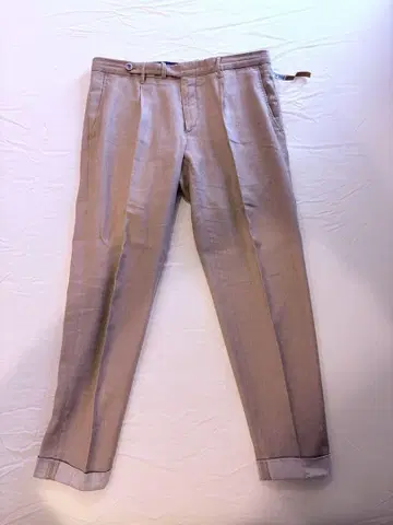 IL PANTALONE GTA 슬랙스 린넨 코튼 팬츠