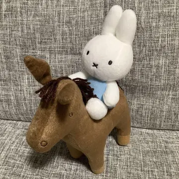 미피 스타일 한정판 봉제 인형 말 미피 블루