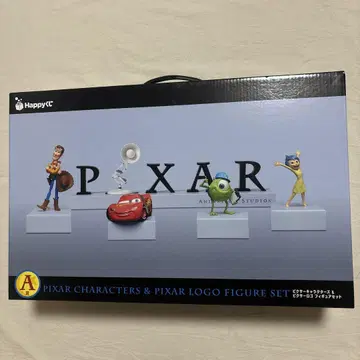 PIXAR Happy 복권 A상 픽사 캐릭터 & 로고 피규어 세트