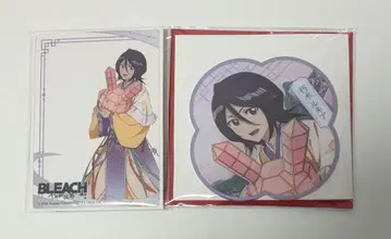 BLEACH 상하이 중국 한정판 아크릴 코스터 후목 루키아 클리어 카드