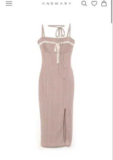 Della ribbon dress andmary 미사용 새상품