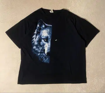Fruit Of The Loom 늑대 애니멀 티셔츠