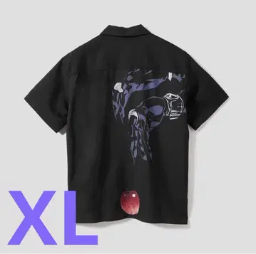 그라니프 데스노트 류쿠 야가미 라이토 사과 빅 실루엣 셔츠 XL