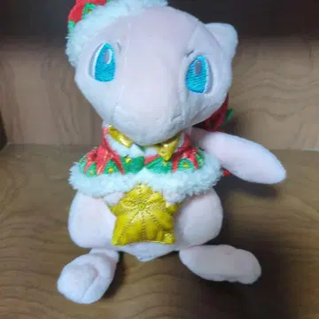뮤우 크리스마스 봉제 인형