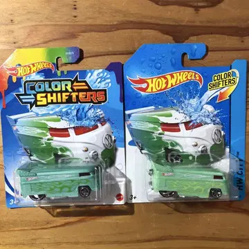VW DRAG BUS 2대 세트 컬러 시프터 핫휠