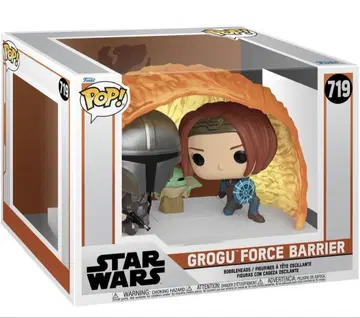 FUNKOPOP 스타 워즈 Grogu Force Barrier 피규어