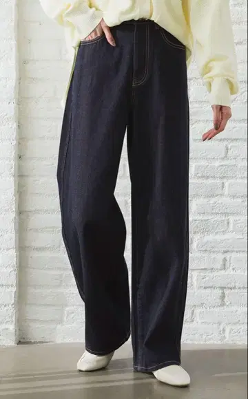 GOOD 데님 배기 팬츠 Tall