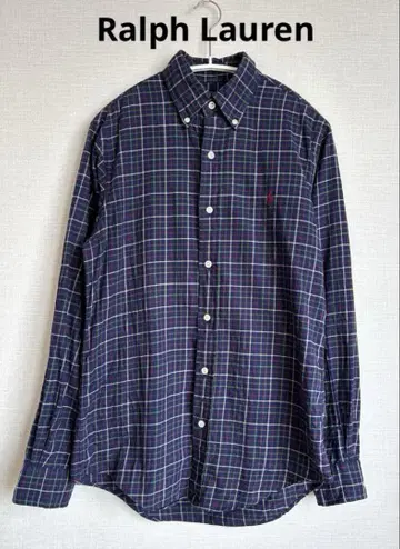 Ralph Lauren 랄프 로렌 체크 셔츠 구제 의류 XS