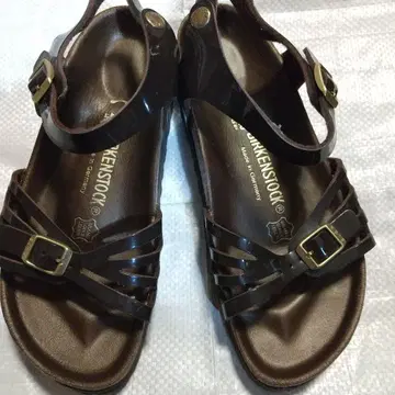 BIRKENSTOCK 샌들 브라운 24cm 새상품급
