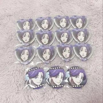 블루 록 미카게 레오 메모리즈 하트 캔뱃지