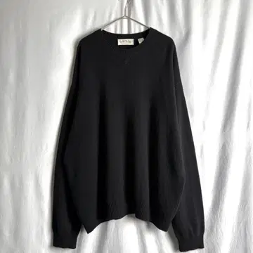 00s ORVIS 캐시미어 100% 니트 스웨터 2XL