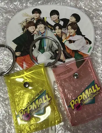 나니와단시 POPMALL 클리어 케이스 세트 미니 부채