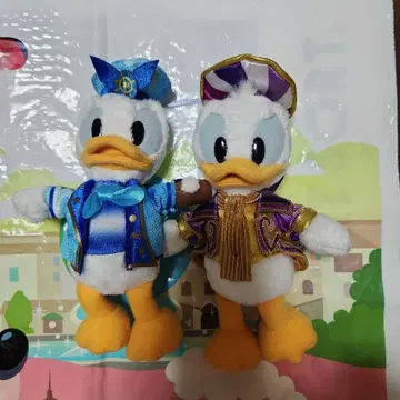 도날드 봉제 인형 배지 디즈니 리조트
