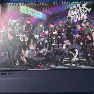 한국 BL 2024 달력 BOMTOON ANOTHER PINK