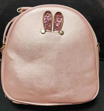 토끼 귀 디자인 핑크 백팩 백팩 핸드백