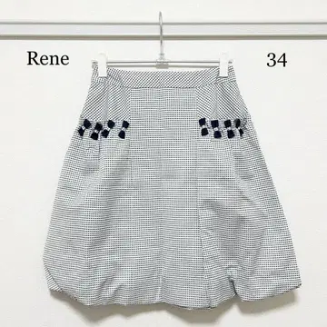 0083 Rene 르네 미디 스커트 34 사이즈