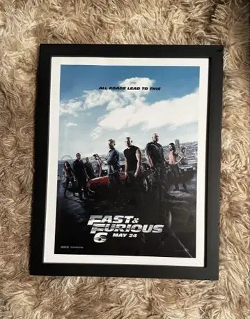 와일드 스피드 FAST & FURIOUS 포스터 2개 세트