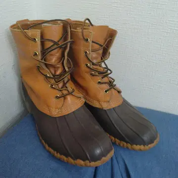 L.L.Bean 레인부츠 브라운/탄 남성용 27.0cm