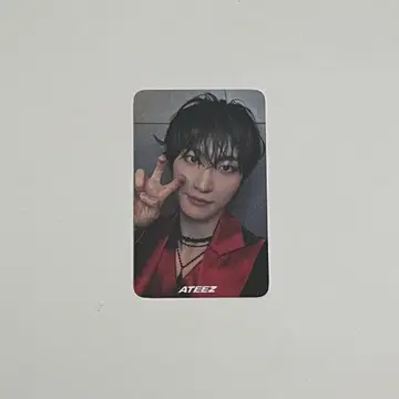 ATEEZ 송파 서울 콘서트 ATINY ZONE 양면 트레이딩 카드
