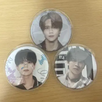 후지마키 쿄스케 캔뱃지 3개 세트
