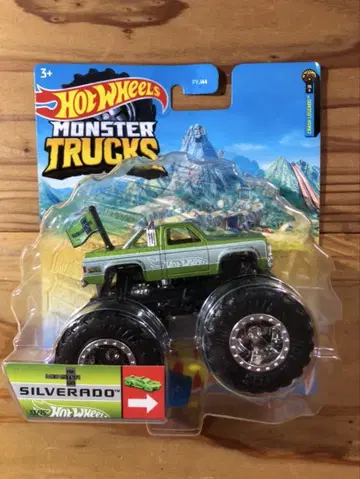 핫휠 몬스터 트랙 SILVERADO 실버라도