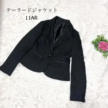 테일러드 자켓 L 블랙 싱글 포멀 럭셔리 새상품급 성숙/러블리