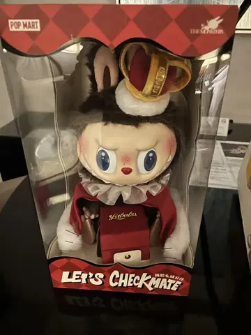 Let's Checkmate Labubu 봉제 인형