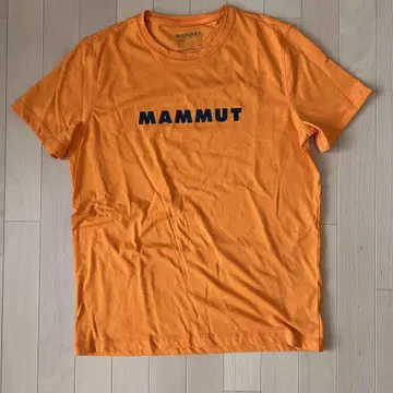 새상품급 MAMMUT 마무트 티셔츠 오렌지 XL