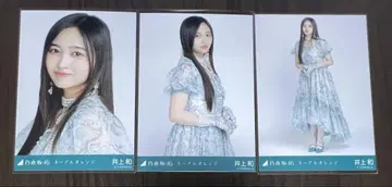 노기자카46 브로마이드 네이블 오렌지 이노우에 카즈