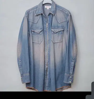 MASU 셔츠 웨스턴 셔츠 핑크 인디고 WESTERN SHIRT